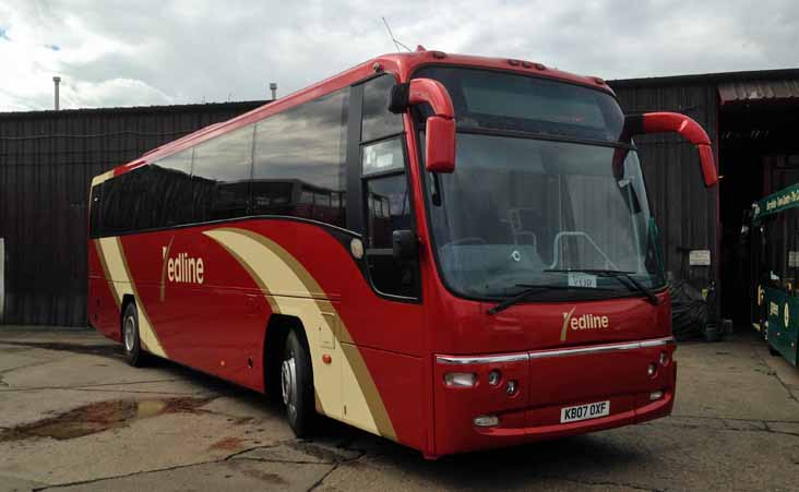 Redline Volvo B12B Plaxton Panther KB07OXF